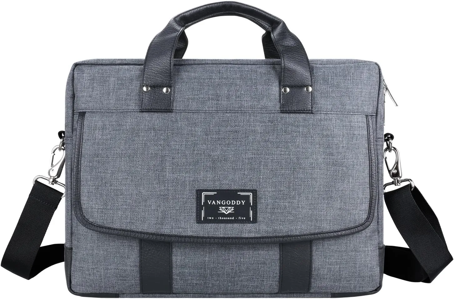 Vangoddy Stylish Travel Laptop Grey Messenger, Briefcase Bag for 13 inch 15 inch Acer Laptops