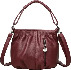 Ventilate Bucket Bags for Women Drawstring Sling Bags with Removable Strap Trendy Pure Cross Body Bag for Daily Life