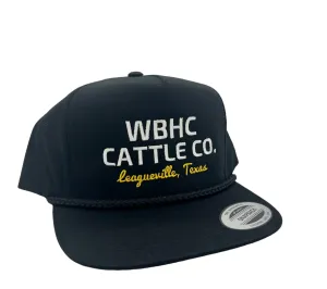 Whiskey Bent Cattleman Rope Cap