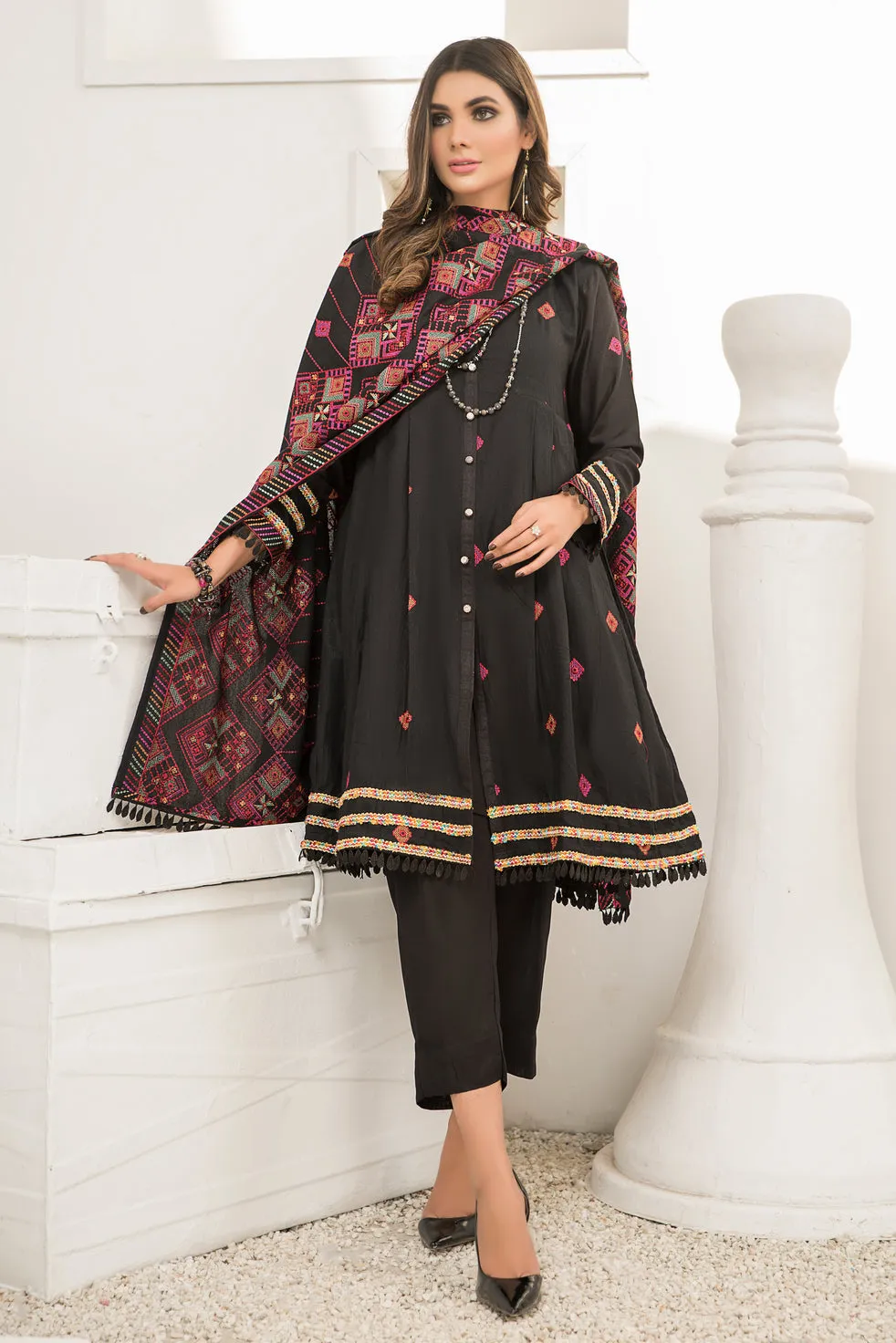 Winter Karandi 3 Pcs Embroidered Collection By Zimal 05