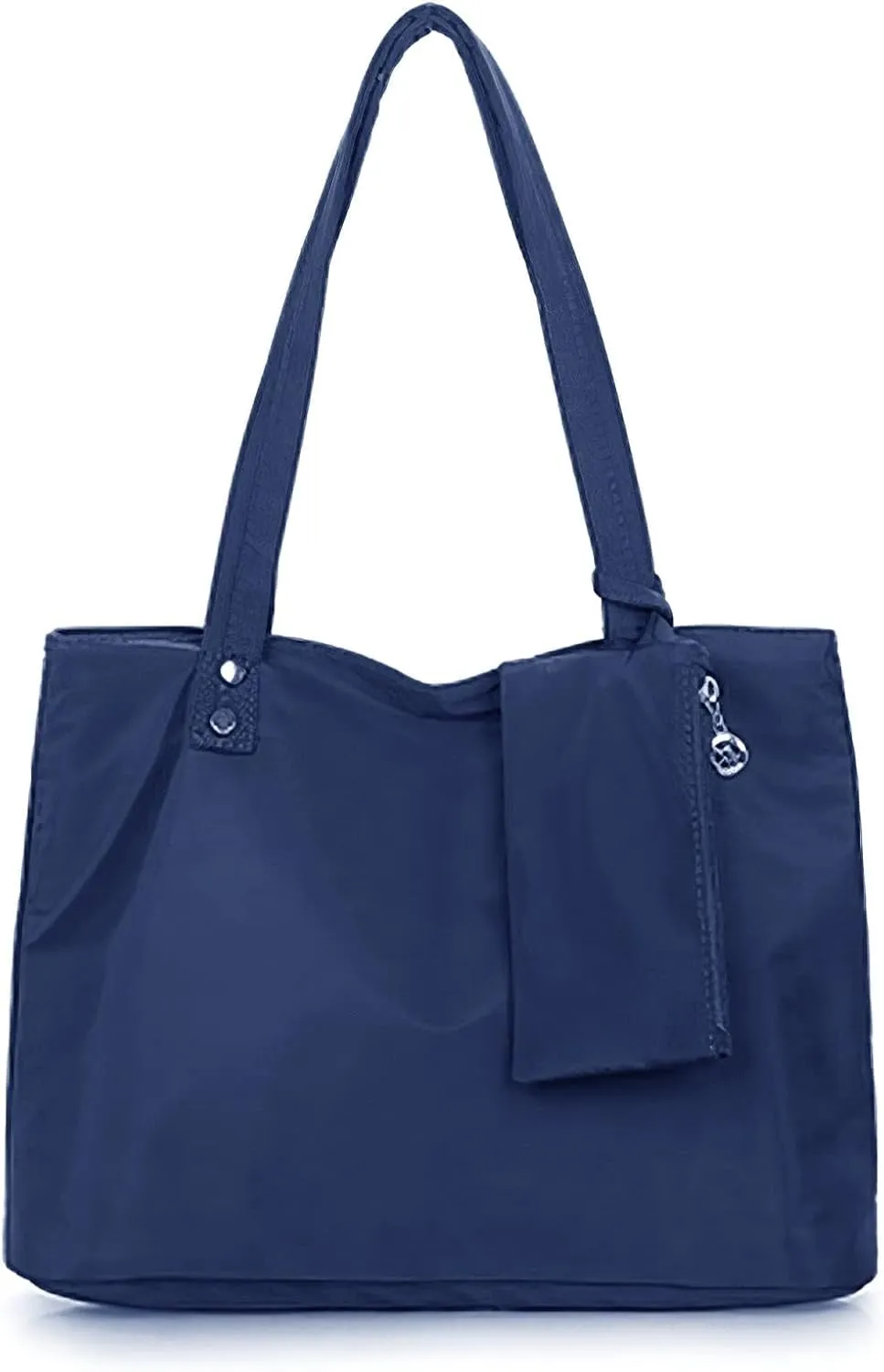 Women Multi Pocket Tote Bag Waterproof Nylon Shoulder Bags Travel Handbags Ladies Satchel Purse Laptop Bags