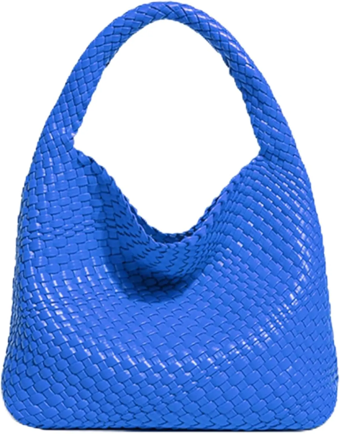 Woven Bag Purses and Handbags for Women, PU Leather Shoulder Bags Top-Handle Bags With Purses