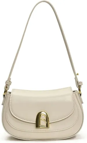 Y2k 90s Crescent Hobo Bags Women Trendy PU Leather Underarm Shoulder Bag Crossbody Phone Purse Cute Retro Tote Handbag