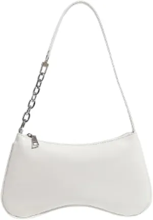 Y2k Crescent Hobo Bags Women 90s PU Leather Underarm Shoulder Bag Cute Trendy Crossbody Phone Purse Retro Tote Handbag